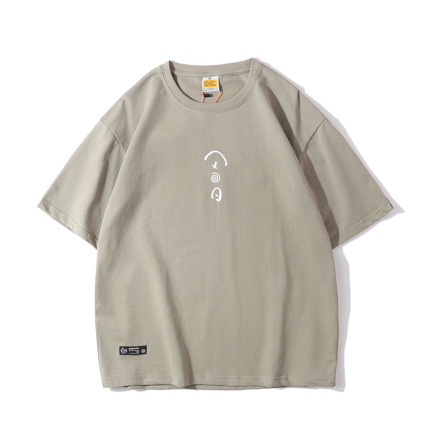 Japanese Style Men's Crew Neck T-shirt