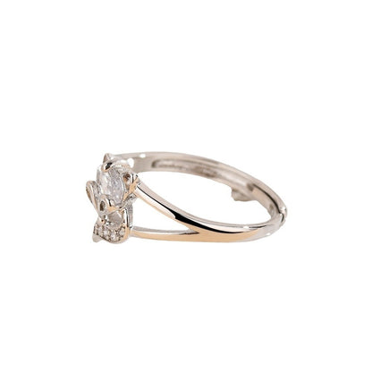 Fox Zircon Female Ring