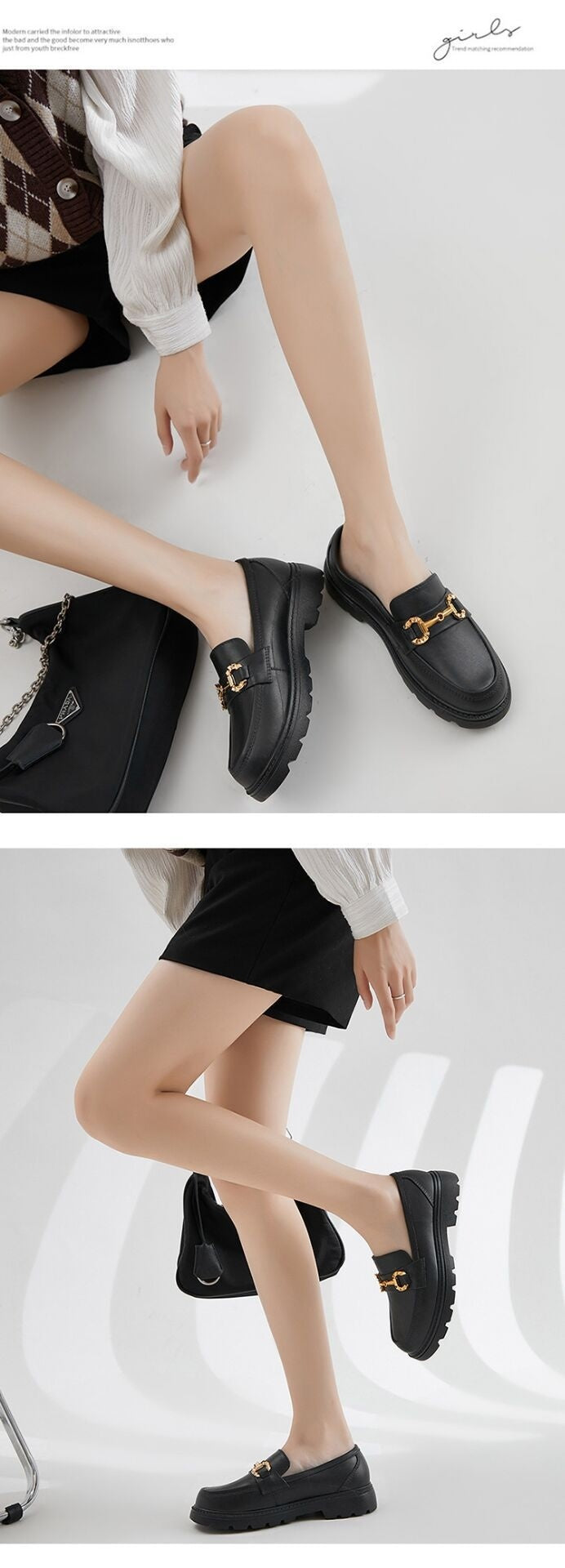 Women's PVC Slip-on Platform Shoes