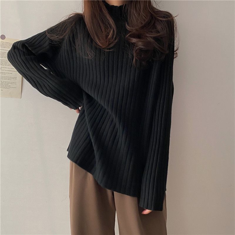 Thick Inner Sweater Top For Women's