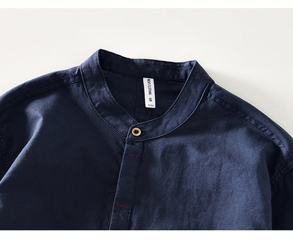 Men's Casual Collar Linen Shirt