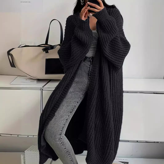 Street Trendy Women's Knitted Coat