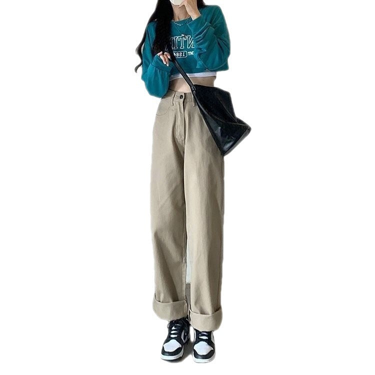 High Waist Women's Loose Pants