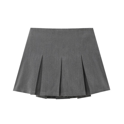 Women's Suit Pleated Skirt A- Line