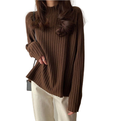 Thick Inner Sweater Top For Women's