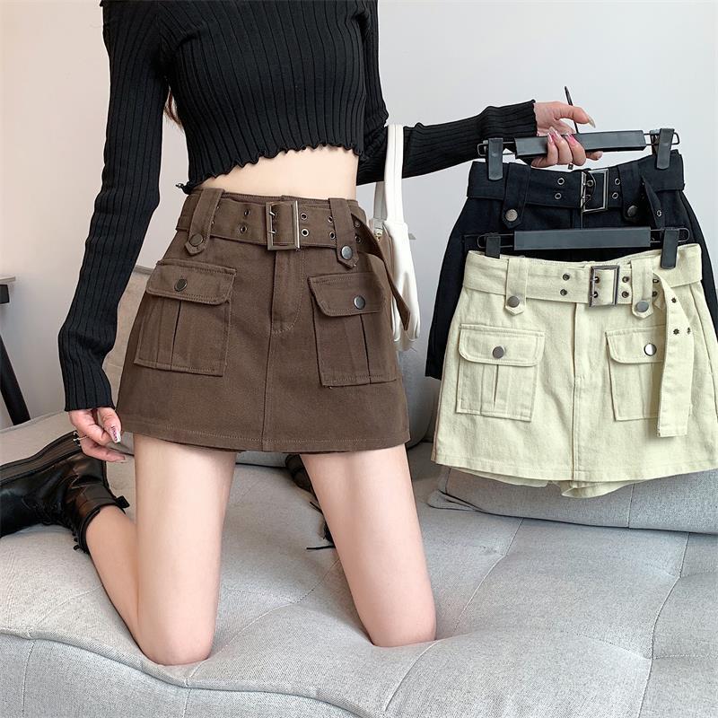 Tooling Style Women's Skirt