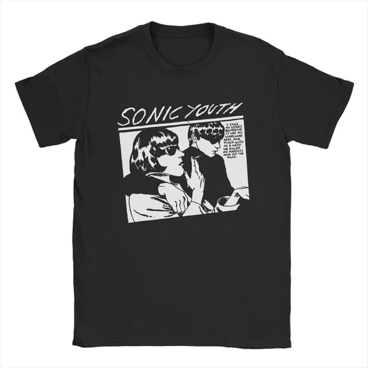 Sonic Youth T-Shirts Men Women Pure Cotton Tee Shirt