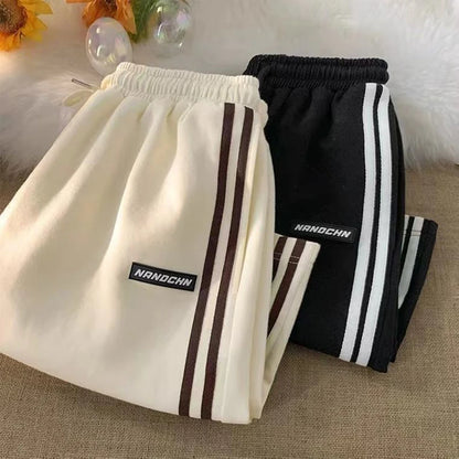 Striped Shorts Women Summer Streetwear