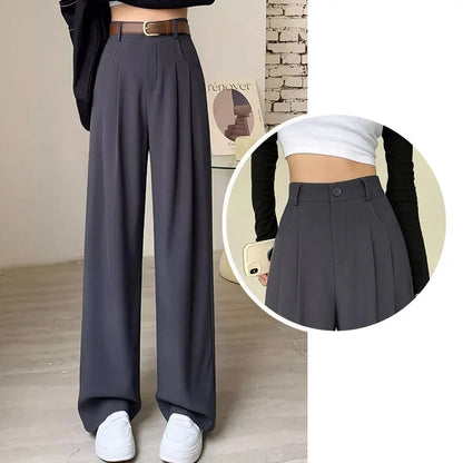 Women Comfortable High Waist Trousers