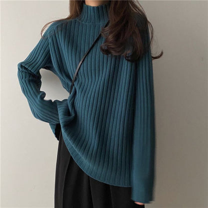 Thick Inner Sweater Top For Women's