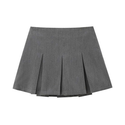 Women's Suit Pleated Skirt A- Line