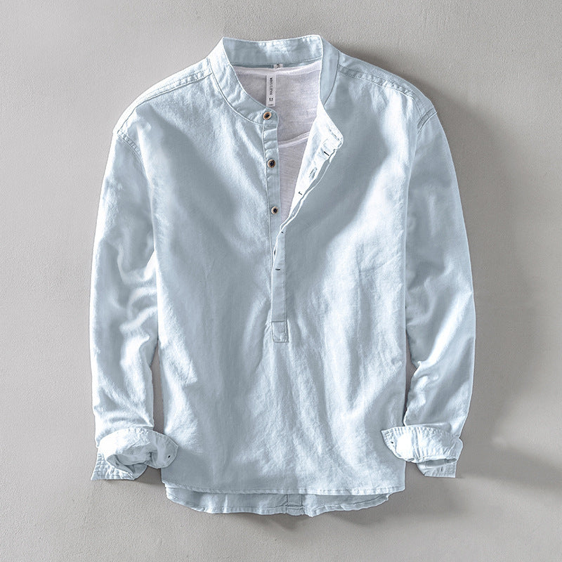 Men's Casual Collar Linen Shirt