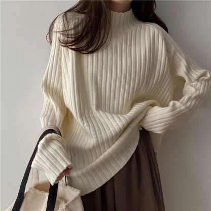 Thick Inner Sweater Top For Women's