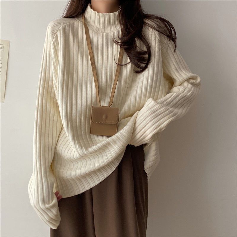 Thick Inner Sweater Top For Women's