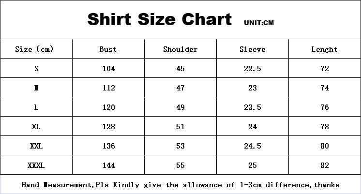 Summer Men's Casual Fashion Short Sleeve Shirt