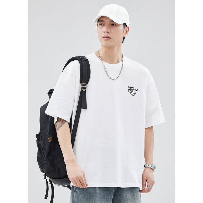 Japanese Style Pure Cotton Men's T-shirt